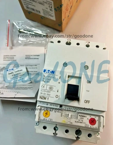 1PC NEW EATON NZMN1-M80 Plastic Casing Circuit Breaker