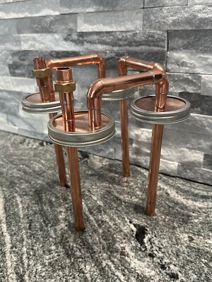 1/2  Tandem Mason Jar Thumpers For Wide Mouth Distill Monshine A1