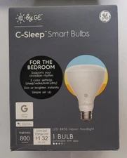 GE BR30 Bluetooth Smart LED Floodlight Bulb Adjustable White 93096311