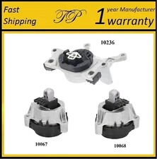 3PCS Motor & Trans Mount For BMW 520I 2018-2019, 530I 2017-2019 2.0L GAS