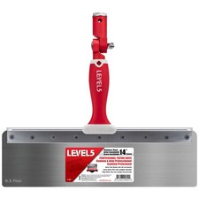 LEVEL5 14 Offset Drywall Taping Knives, Stain...
