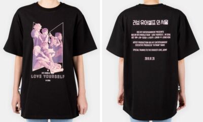 BTS WORLD TOUR LOVE YOURSELF IN SEOUL MOVIE OFFICIAL GOODS T-SHIRT