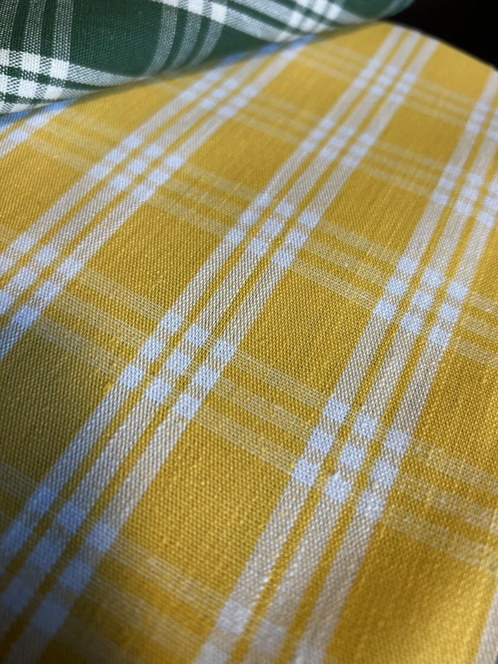 Tela Poliéster Algodón Pack de 20 Cuadrados Precortados 8 Pulgadas Amarillo Verde Marrón Azul Foto 4 de 4