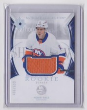 2021-22 UD ULTIMATE COLLECTION ROOKIE JERSEY /699 ROBIN SALO #160 ISLANDERS