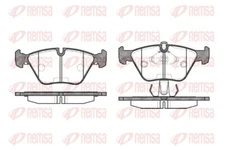 Remsa 0270.15 brake pad set, disc brake for BMW