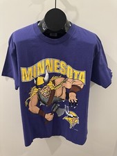 Minnesota Vikings Vintage Shirt Breakthrough 1995 NFLP EUC Size Large