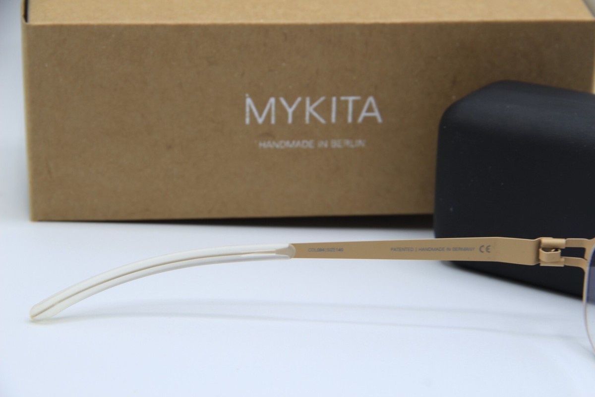 NEW MYKITA MINT YUKI COL 094 BEIGE GUNMETAL AUTHENTIC FRAMES
