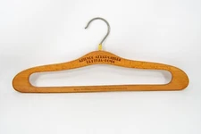 VTG Wooden Hotel Bettoja Roma Coat Hanger Rome Italy FR Fratelli Reguitti MCM