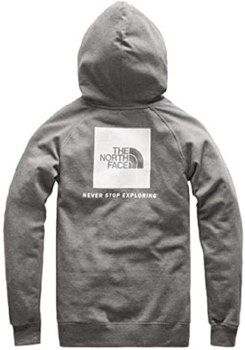 BOX PULLOVER HOODIE,GREY HEATHER 