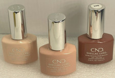 New 3 CND SHELLAC LUXE 60 Sec Removal GEL POLISH-Boheme,Antique, Bouquet