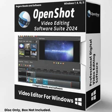 Open Shot Video Editor 2024 | Full Pro Video Editing Software Suite for Windows