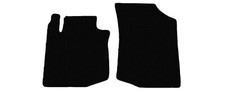 FRONT Fußmatten, Automatten für Citroen C1 3,5t 2005-2014, Schwarz x14 Rand