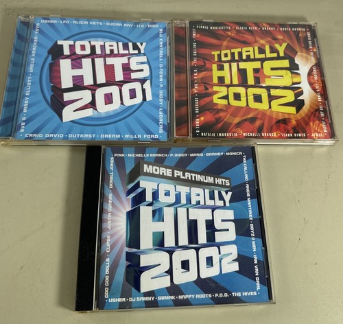 Lot 3 Totally Hits 2001,2002,2002 Platinum Hits Cd16