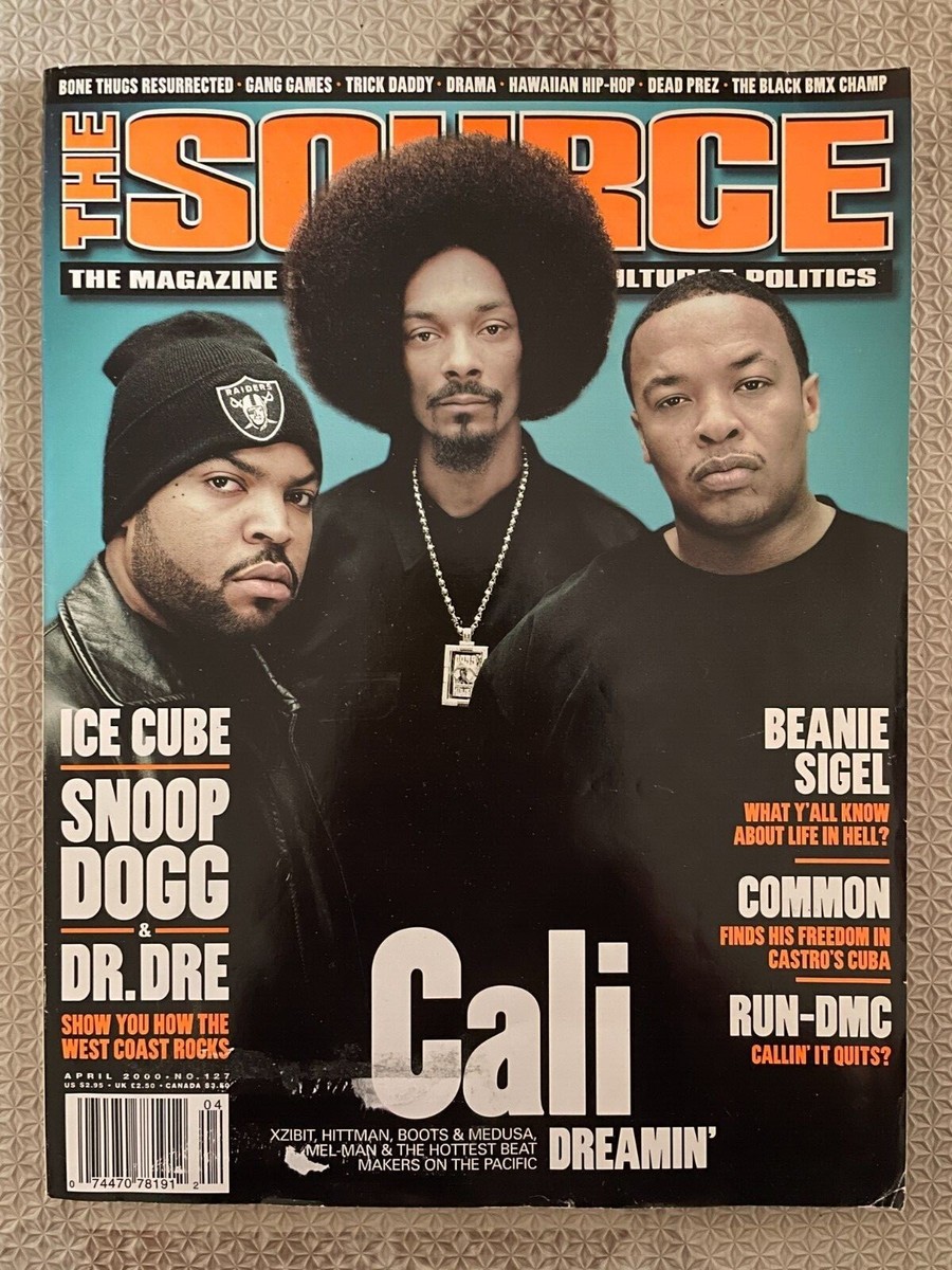 The Source Magazine April 2000#127 Ice Cube, Snoop Dogg Dr. Dre
