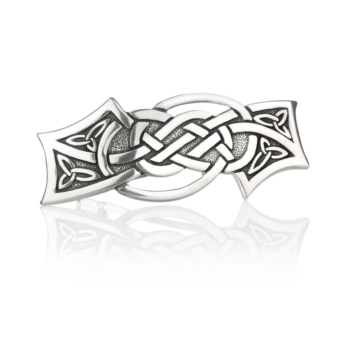 Celtic Trinity Knot - Haarspange aus England - keltische Knoten & Ornamente