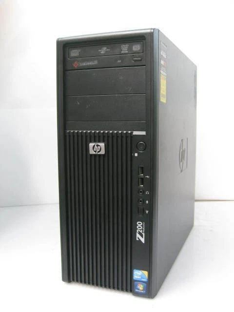 Estación de trabajo HP Z200 Xeon Quad Core X3430 CPU @ 2,4 GHz 4 GB RAM, 2x 500 GB HDD Foto 2 de 4