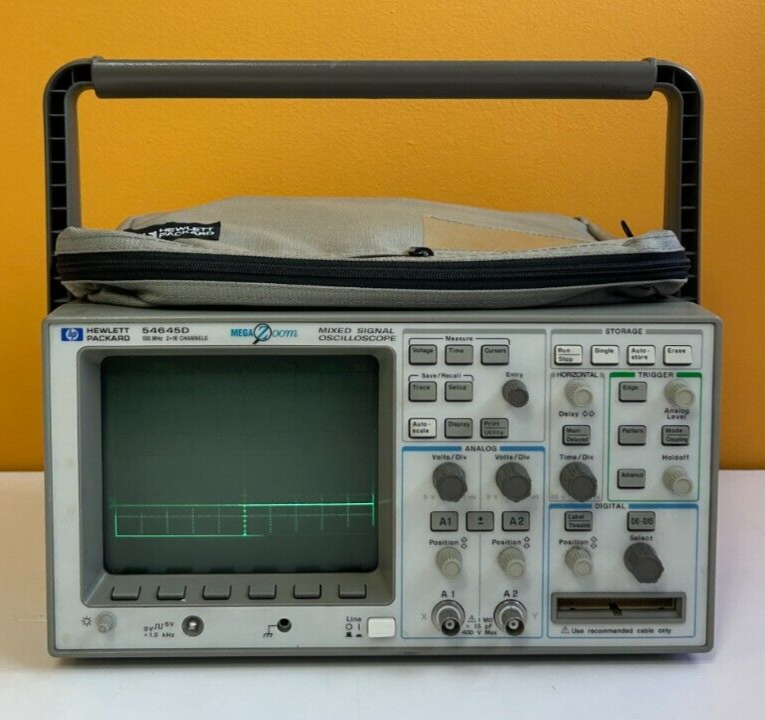HP / Agilent 54645D 100 MHz, 2+16 Channel, Digital MSO HP / Agilent 54645D 100 MHz, 2+16 Channel, Digital MSO