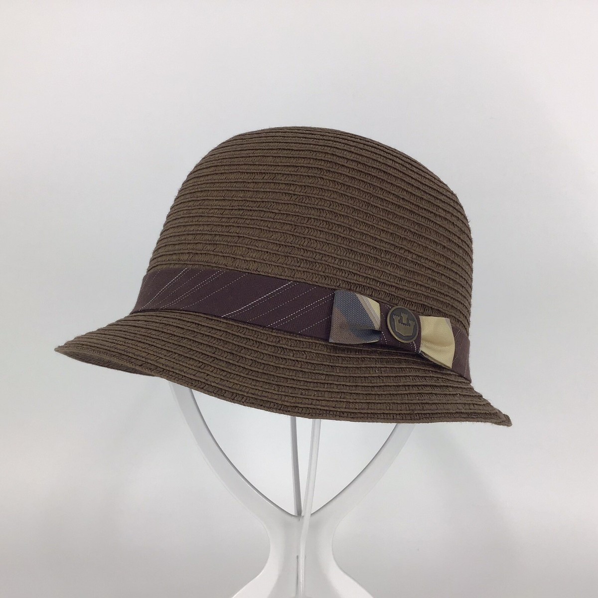 Goorin Bros. Lady Kari Straw Cloche Hat, Brown, Medium | eBay display picture 1