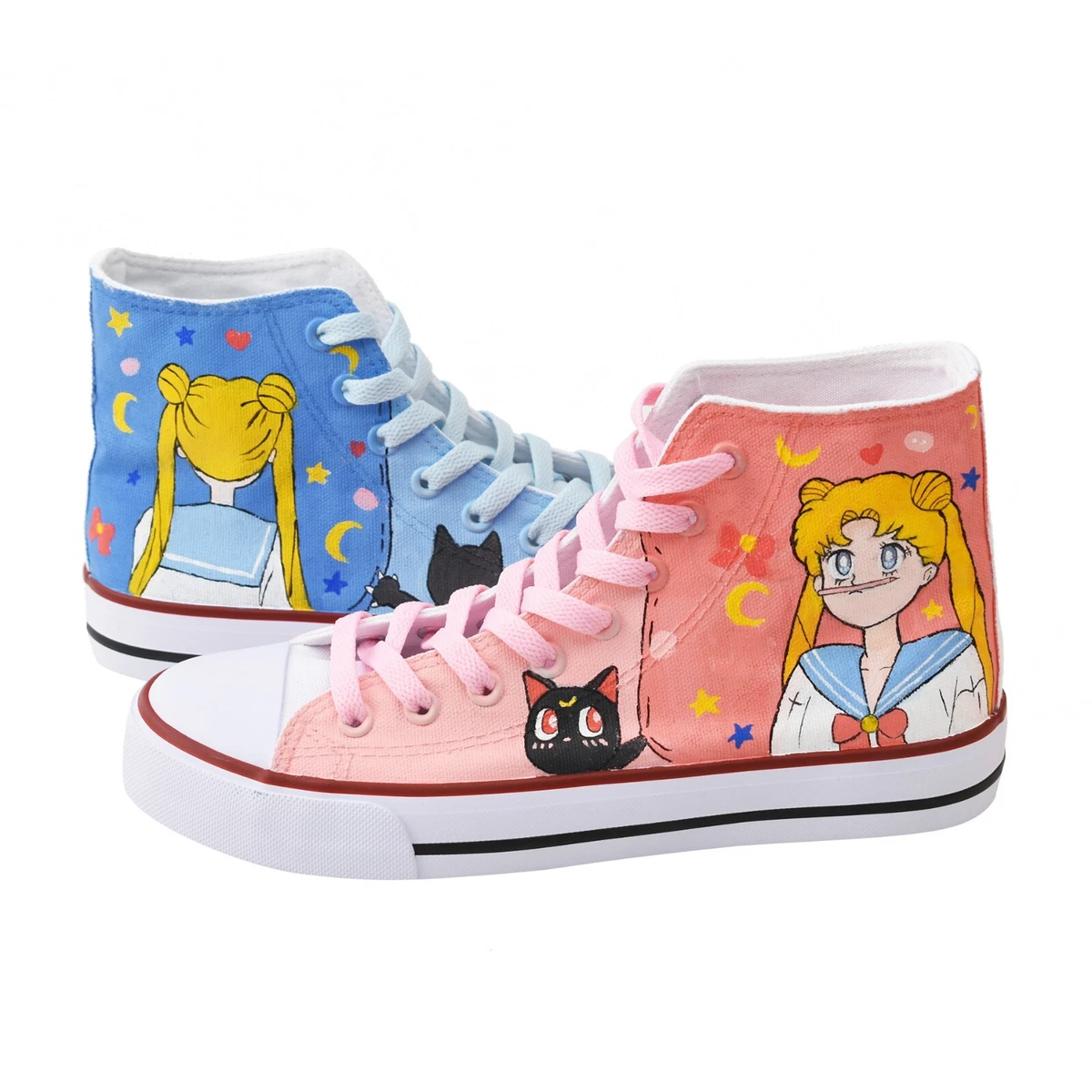 Custom store canvas sneakers