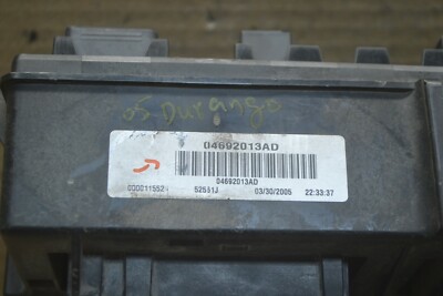 2005 Dodge Durango Fuse Box Junction OEM 04692013AD Module 441-10d2
