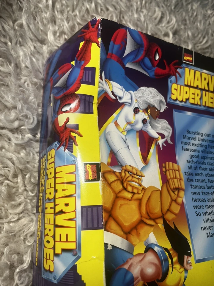 1998 Boxed Marvel Super Heroes Toy Biz 36948307 Wolverine & Green Goblin Vintage - image 4 of 4