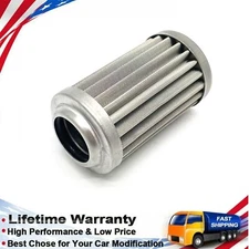 Replacement 100 Micron Fuel Filter Stainless Element For Billet Filters EFI