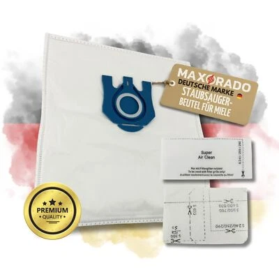 MAXORADO KOMPATIBEL MIT MIELE Staubsaugerbeutel für MIELE GN S 8 S 8310 S 8320 S 8330 S 8340 S8360 S8430
