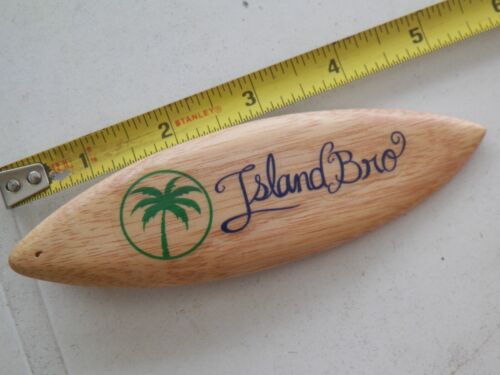 ISLAND BRO drewno MINI DESKA SURFINGOWA 5 1/4'' ZIELONA PALMA - Zdjęcie 1 z 2
