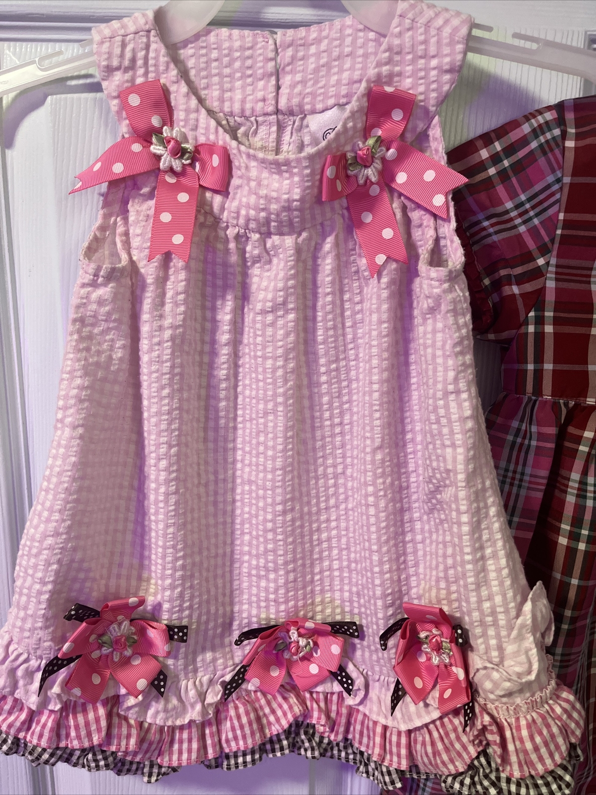 Lot Of 5 Girls Size 3T Sundresses Calvin Klein,Blueberr,Tommy Hilfiger,Etc thumbnail 2