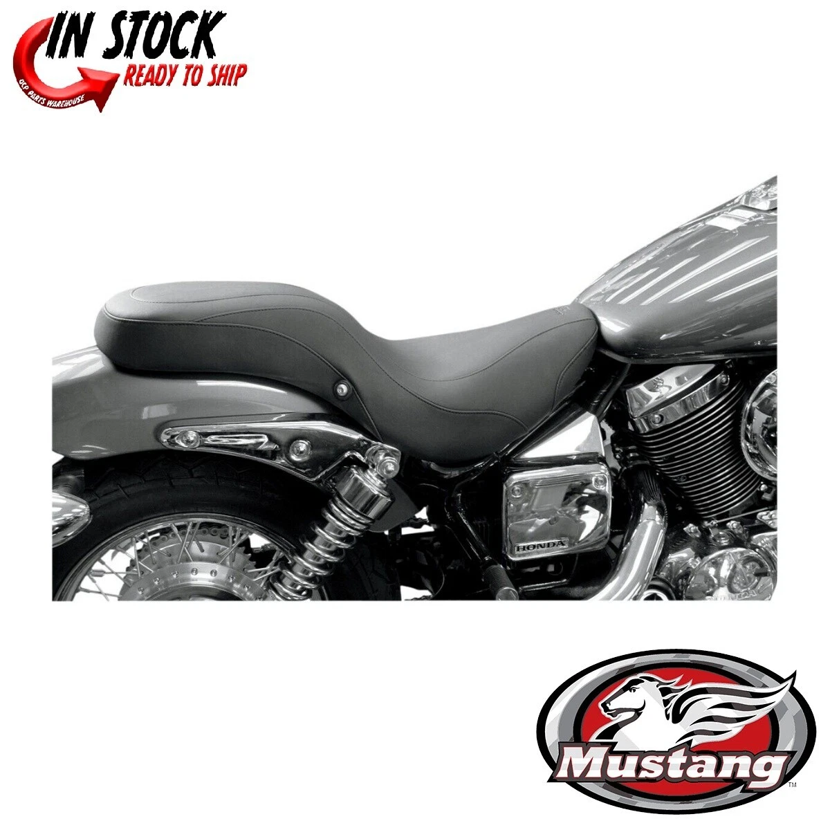 シャドウ750用　mustang社製　シートセット Mustang DayTripper 1-Piece Seat Honda VT750DC Shadow Spirit 2001