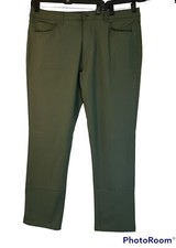 Member's Mark Men's Performance Slim Fit Benton Pant Green Size 40X32