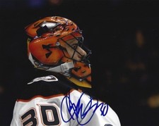 Anaheim Ducks Ryan Miller Autographed Signed 8x10 NHL Photo COA #3