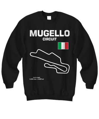 Track Outline Series Mugello Circuit shirt v2 - Sweatshirt