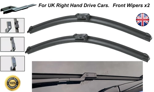 For Volkswagen Polo 2010-2017 Brand New Front Windscreen Wiper Blades 24"16"