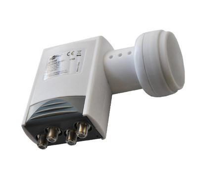 LNB Quattro für alle Multischalter geeignet 3D HDTV HQ Signal 0,1dB Rauschmass