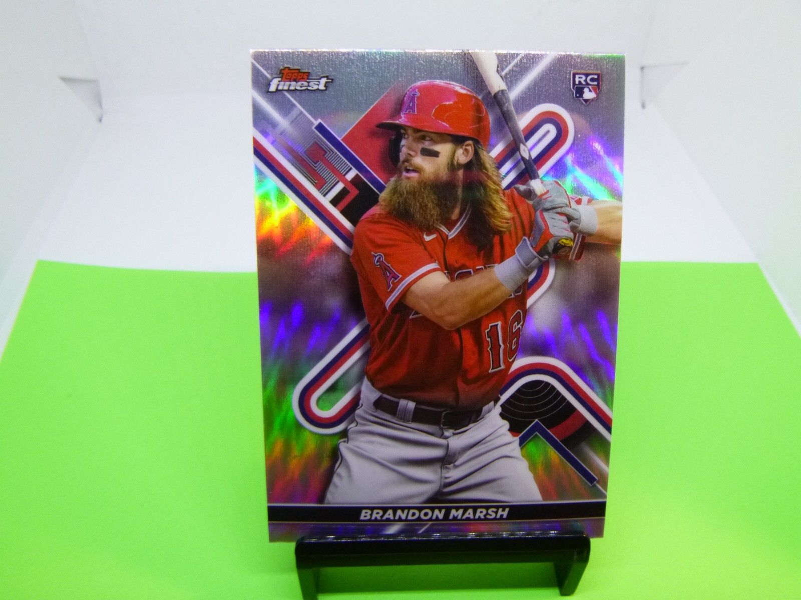 Brandon Marsh 2022 Topps Finest Refractor RC  # 11