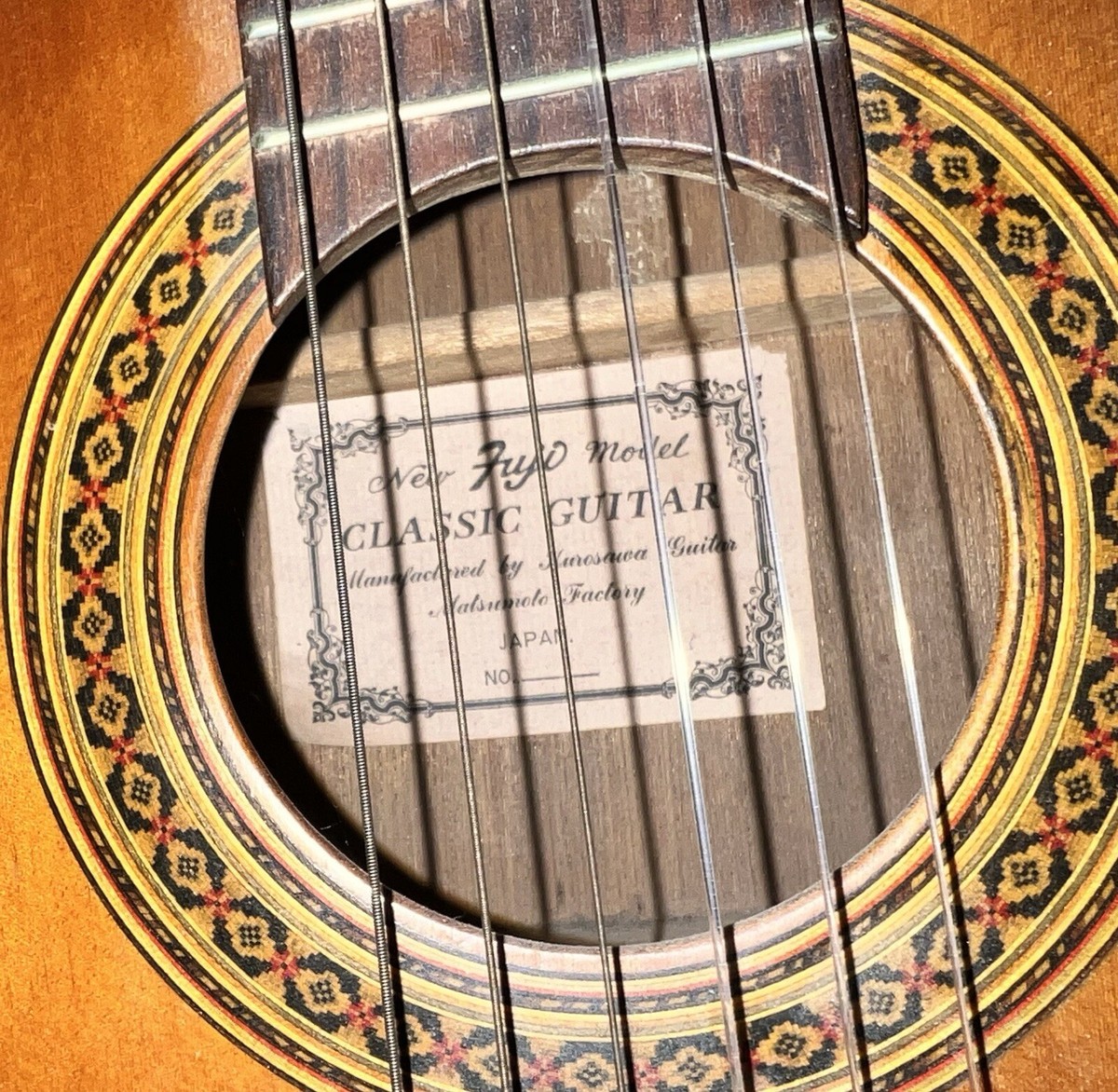 Fuji Folk Guitar 1969年製 ハードケース付き　F120 JAPAN MADE KUROSAWA Fuji Classical 6 String Guitar | eBay