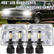 4pcs 4x6 Headlights Sealed Hilo Beam H4651 For Chevrolet Caprice 1977-1986