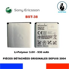 BATTERIA NUOVA DI SOSTITUZIONE SONY ERICSON BST-38 BST38 930mAH 3,3Wh 3,6V OEM
