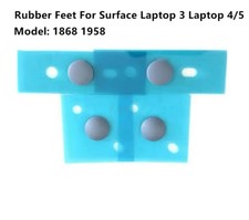 4pcs New For Surface Laptop 3 1868 Rubber feet Laptop 4 1958 Blue color