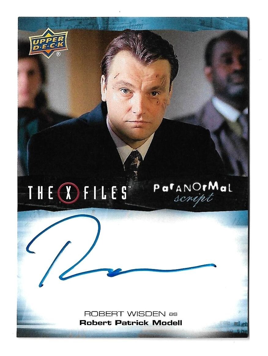Upper Deck X-Files Monsters of the Week Autograph A-RW Robert