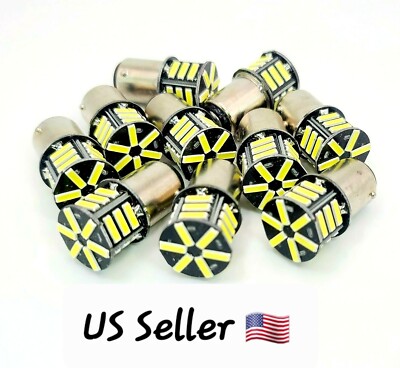 10 LED 12v-16v DC BA15d marine Bulb replacement 1076 1142 Car RV dome lighting