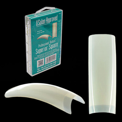 Pro Impressions Advance Natural  Superior Square Nail Tips - 100er Pack