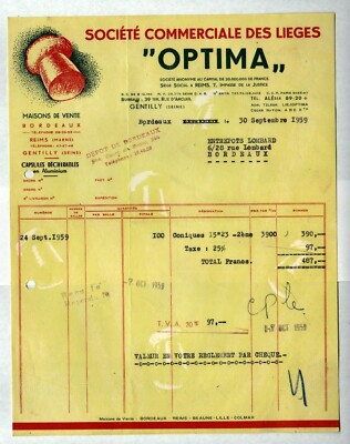 GENTILLY / BURGUNDY (94 / 33) COUCH CAPS & ALUMINUM CAPSULES ''OPTIMA''