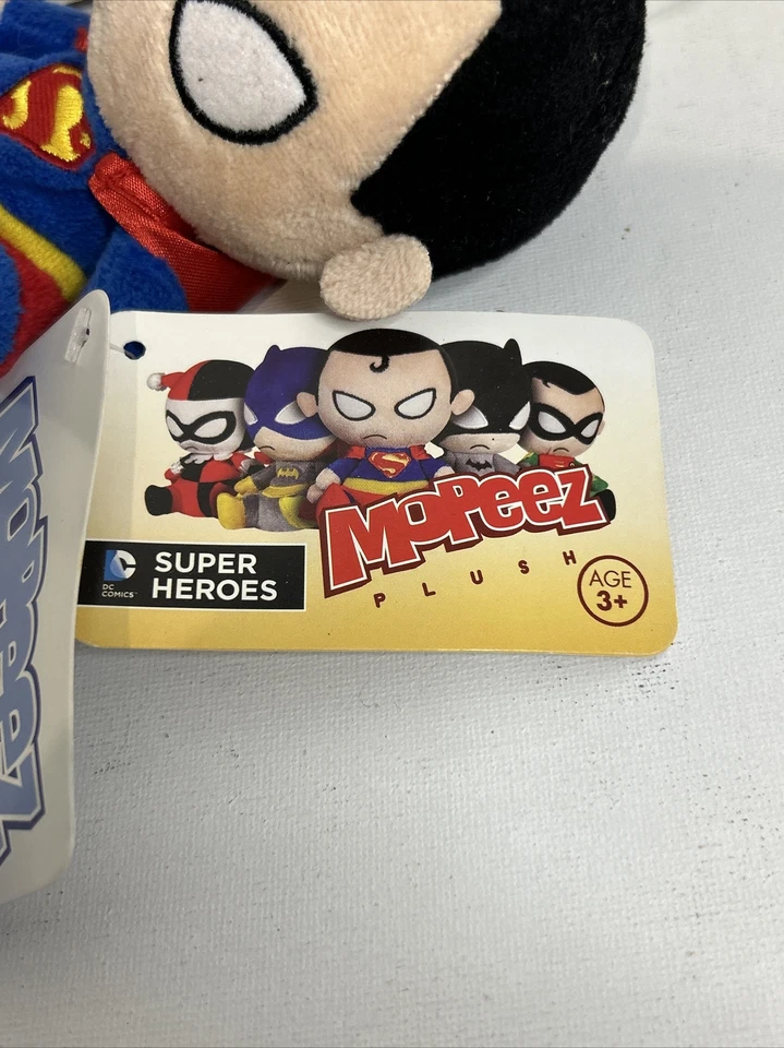 Funko Mopeez DC Comics SUPERMAN 5" ANIMAL DE PELUCHE Juguete Liga de la Justicia NUEVO Foto 4 de 4
