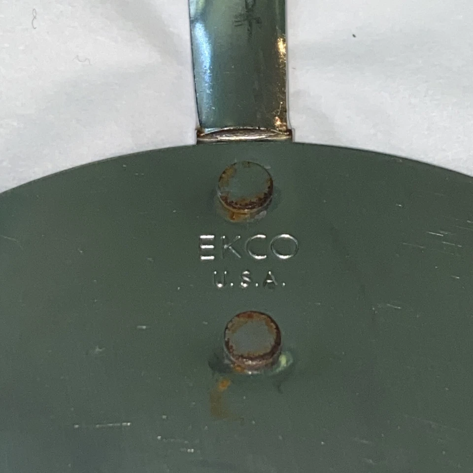 Vintage EKCO USA Black Nylon Short Slotted Spatula & Carving Fork - Image 4 of 4