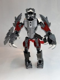 Retired Lego Legends Of Chima Chi Worriz Grey Wolf Warrior (70204) Figure
