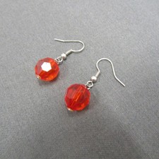 Red Earrings For Womens Teens Girls Gift Party Business Casual Her Chic Statment