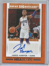 Jared Harper 2019/20 Panini NBA Hoops Great Significance Autograph