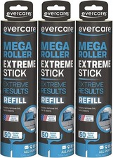 Evercare Pet Mega Extreme 50 Layer Lint Roller Refill, 3 Pack